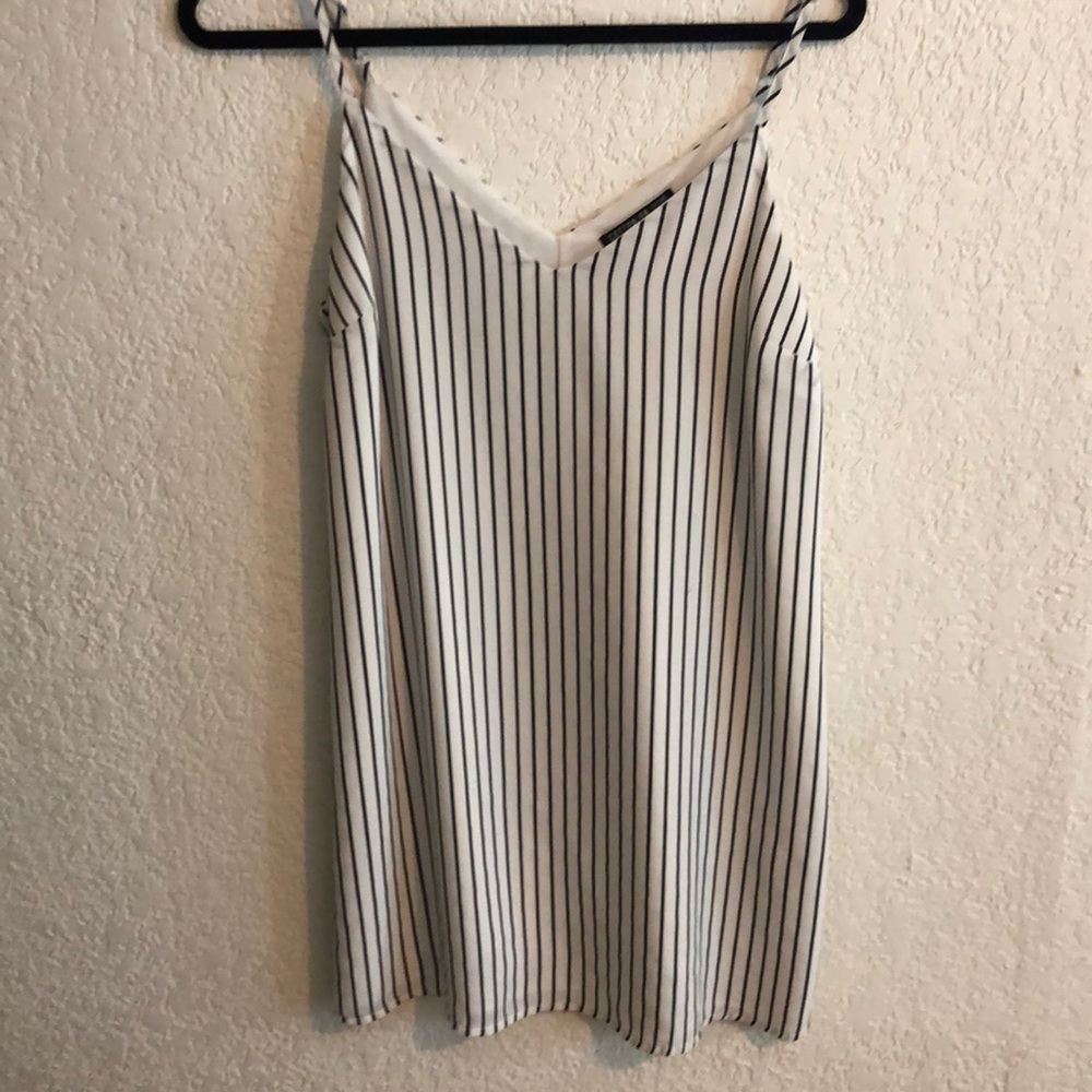 Black n White Stripe Dress